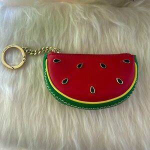 Kate Spade Watermelon coin pouch/ key holder EUC